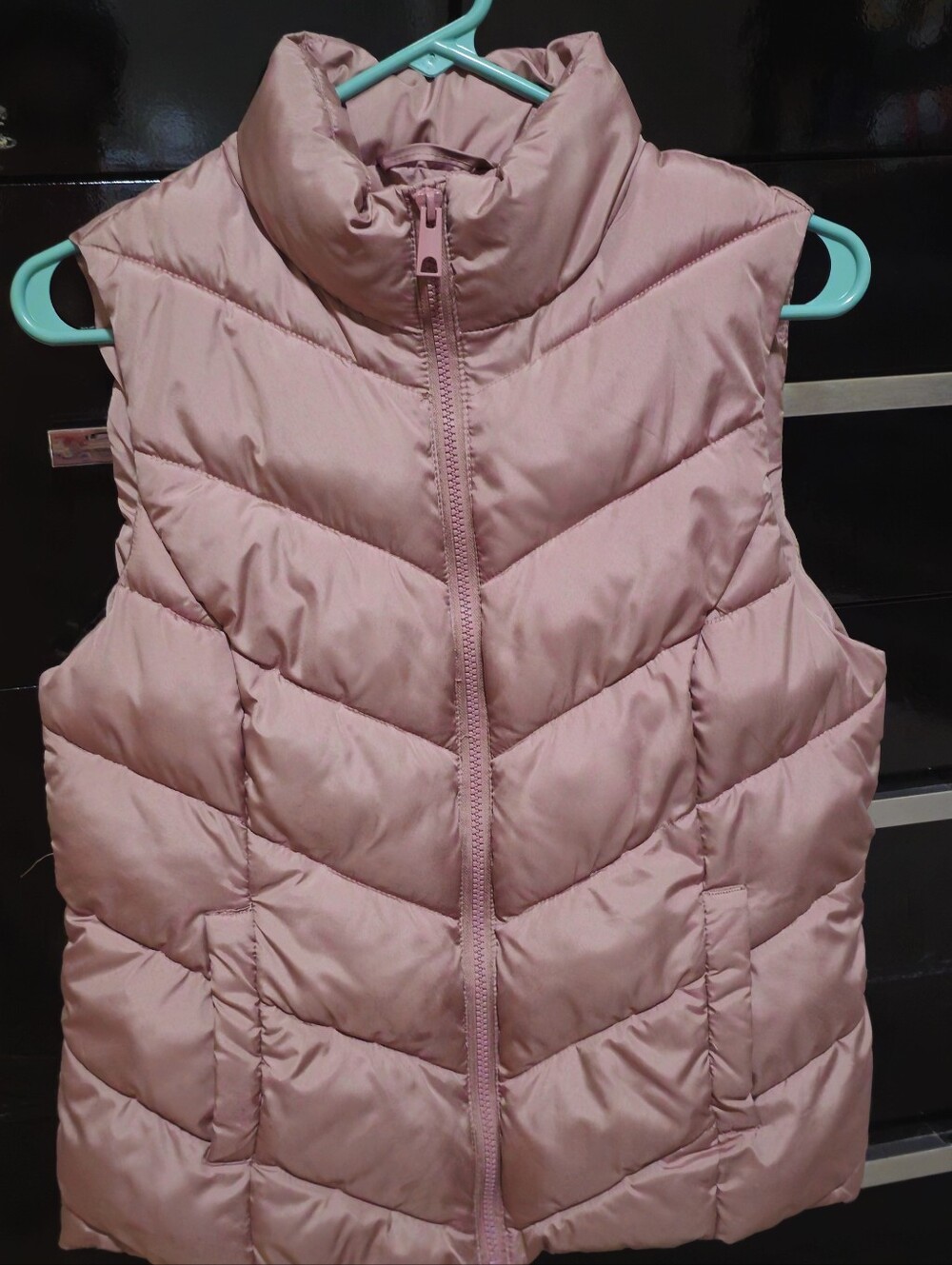Cole Haan Blush Pink Quilted Puffer Vest - Signature